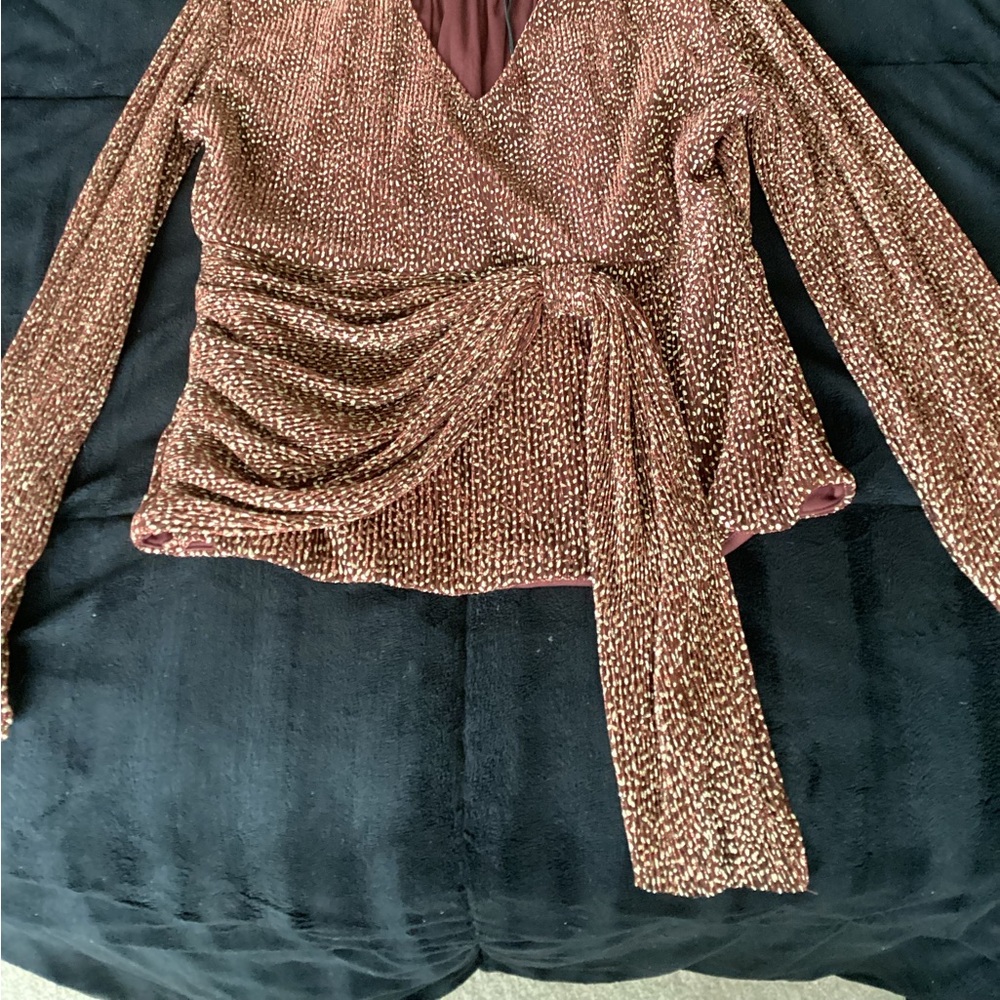 Womens long sleeve top